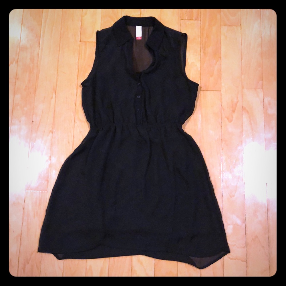 Black no boundaries dress